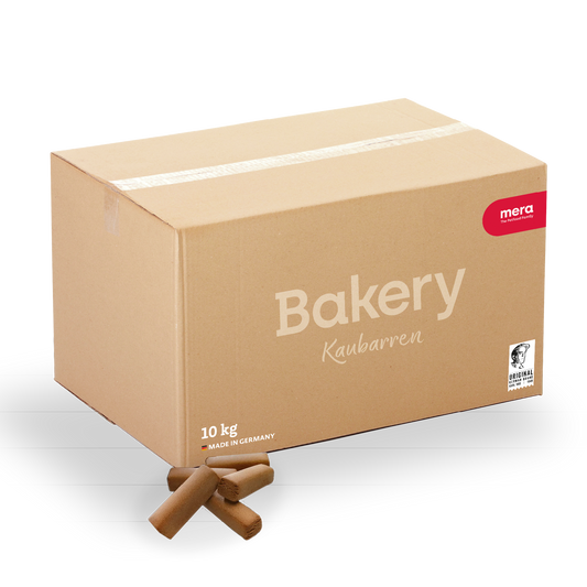 mera Bakery Kaubarren 10kg Verpackung mit Kaubarren 