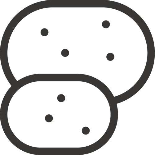 mera essential Icon - Große Kroketten