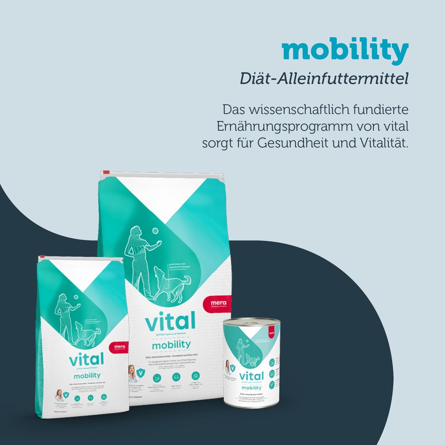 mera vital mobility Hund Nassfutter Cross-Selling Produkte 