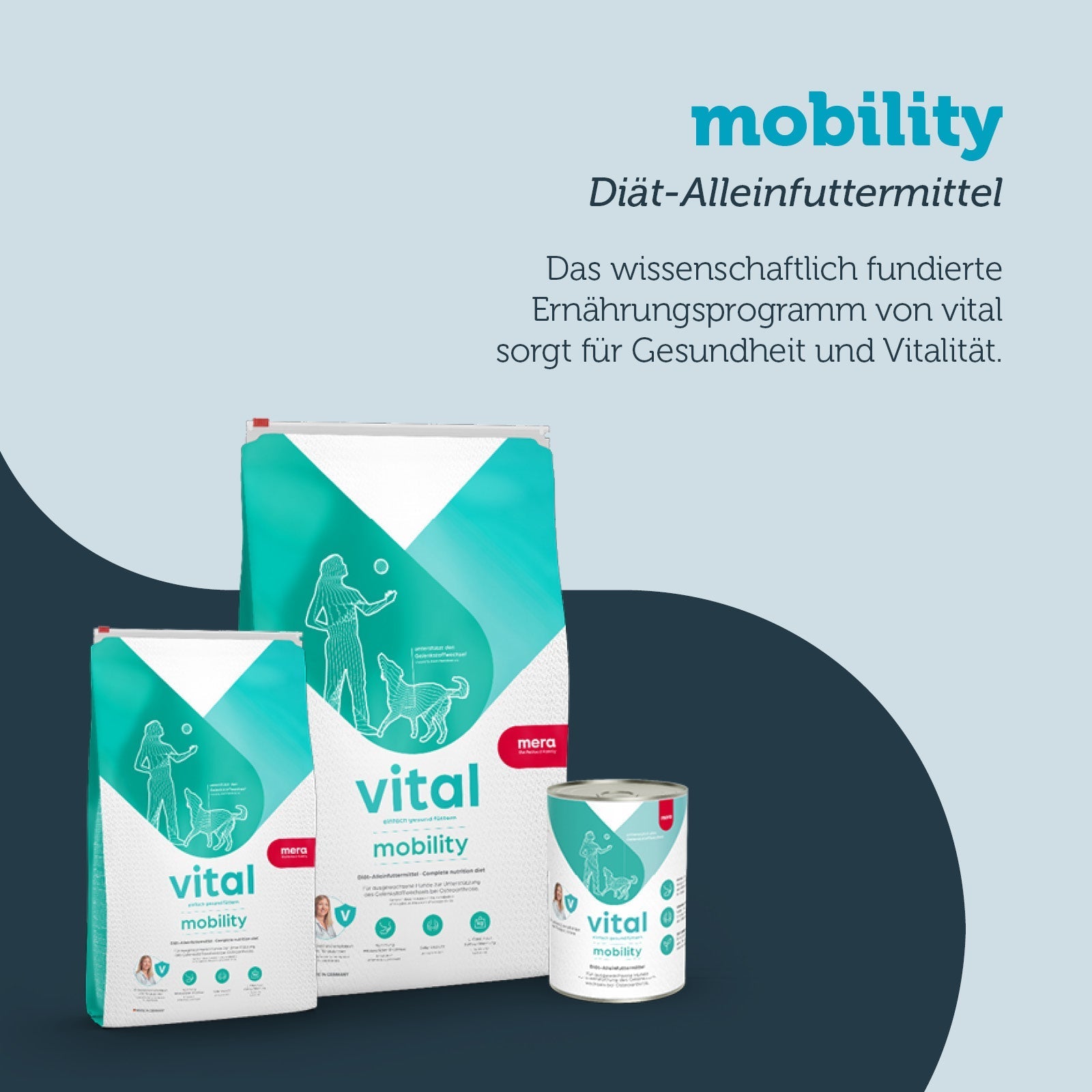 mera vital mobility Hund Nassfutter Cross-Selling Produkte 