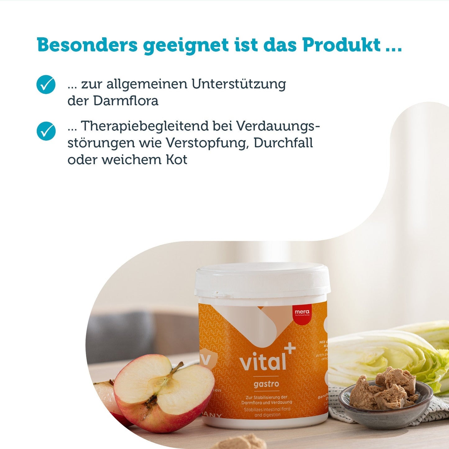 mera vital+ gastro Eignungsgebiete