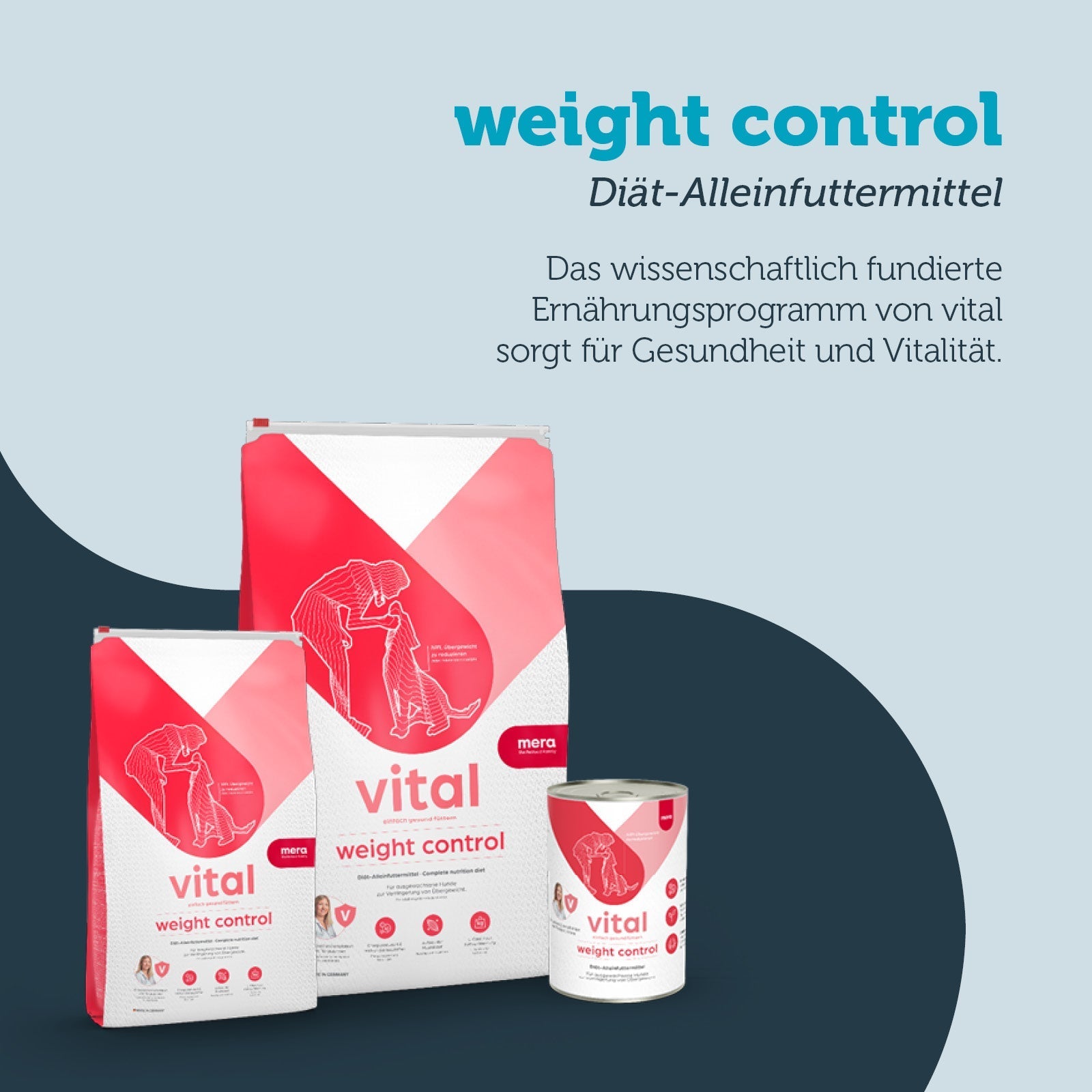 mera vital weight control Hund Nassfutter Cross-Selling Produkte