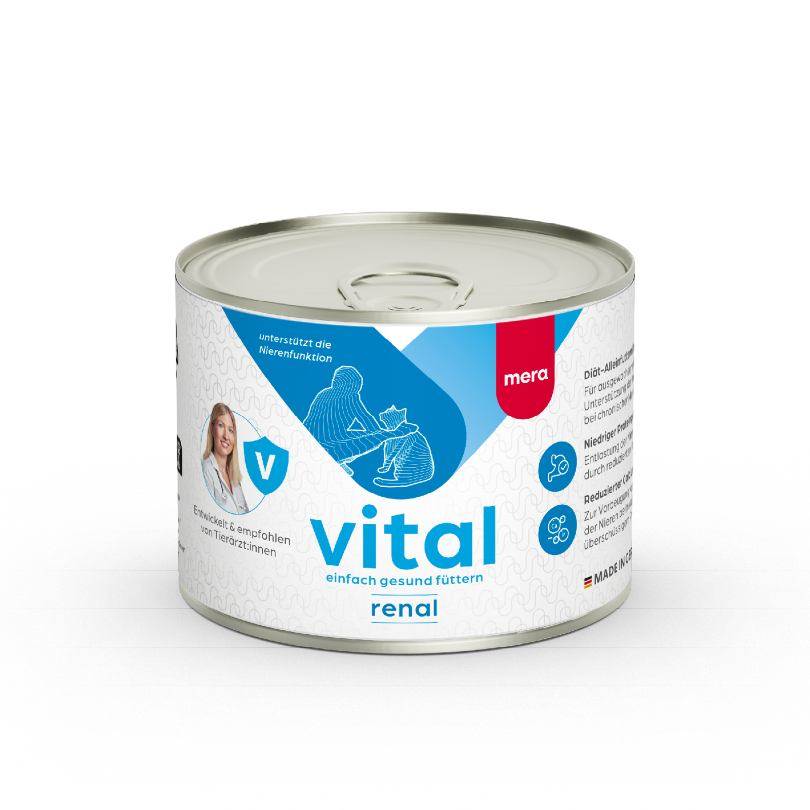 mera vital renal Katze Nassfutter Verpackung