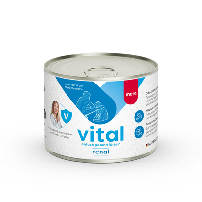 mera vital renal Katze Nassfutter Verpackung