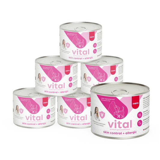 mera vital Katze skin control Nassfutter Pyramide
