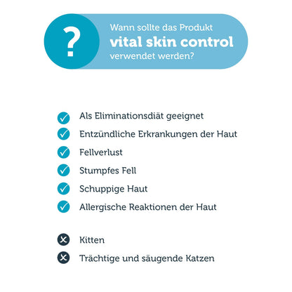 mera vital skin control + allergic Katze Anwendungsgebiete