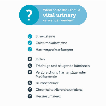 mera vital urinary Katze Nassfutter Anwendungsgebiete