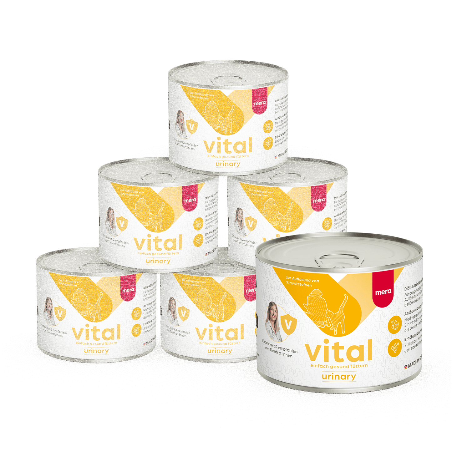 mera vital Katze urinary Nassfutter Pyramide
