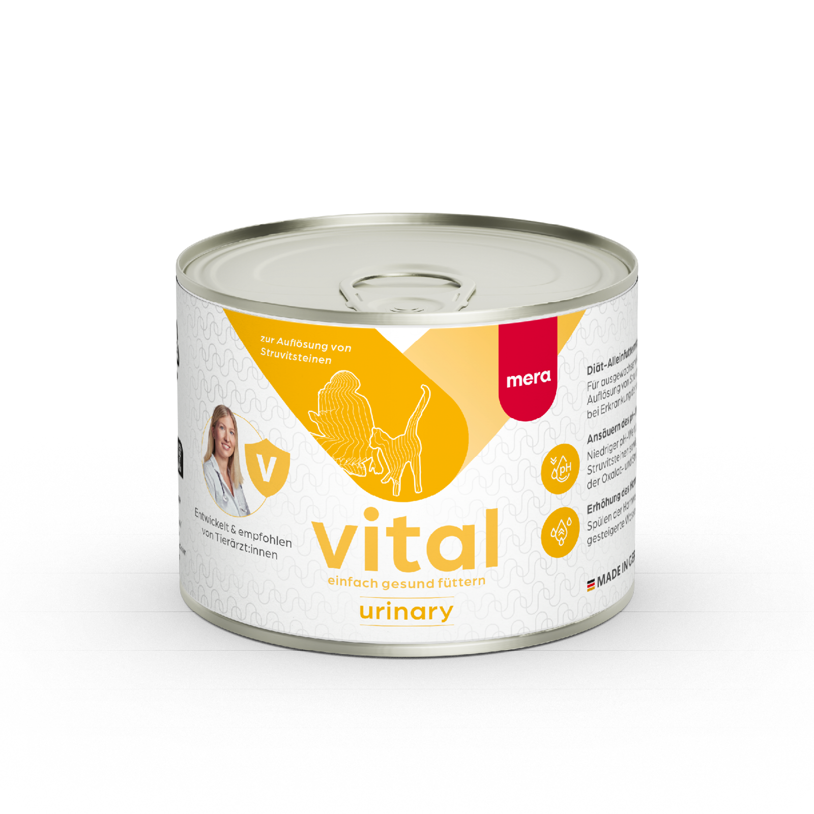 mera vital urinary Katze Nassfutter Verpackung