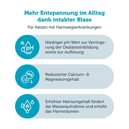 mera vital urinary Katze Produktvorteile 