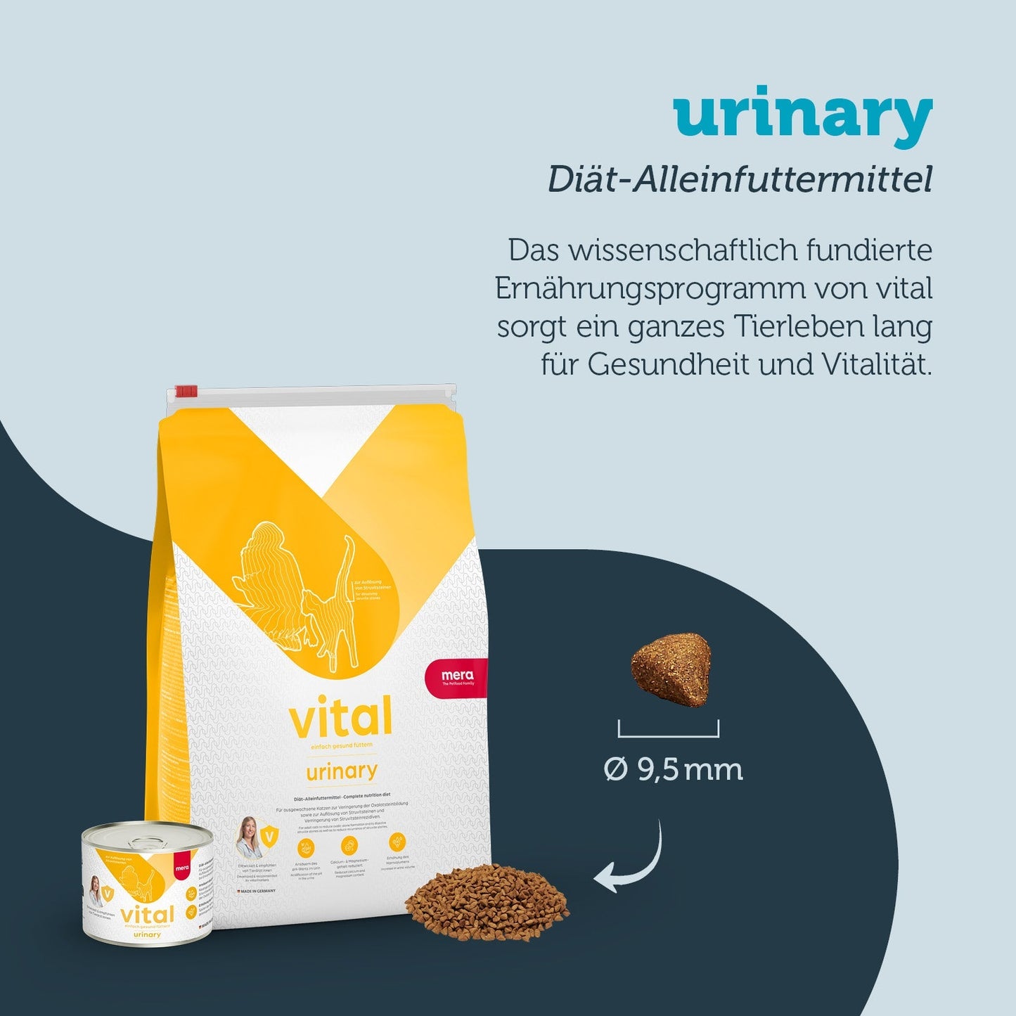 mera vital urinary Katze Produkteigenschaften