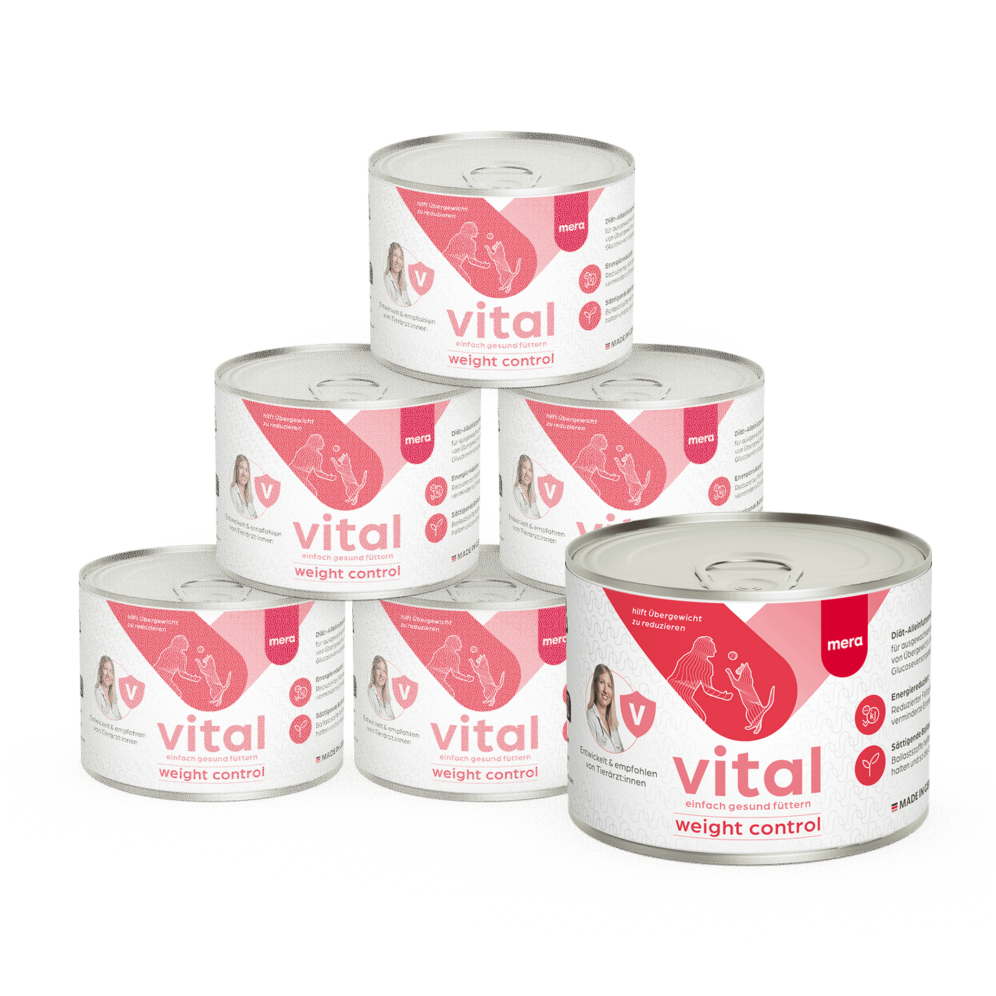mera vital Katze weight controlNassfutter Pyramide