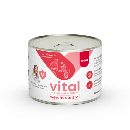 mera vital weight control Katze Nassfutter Verpackung