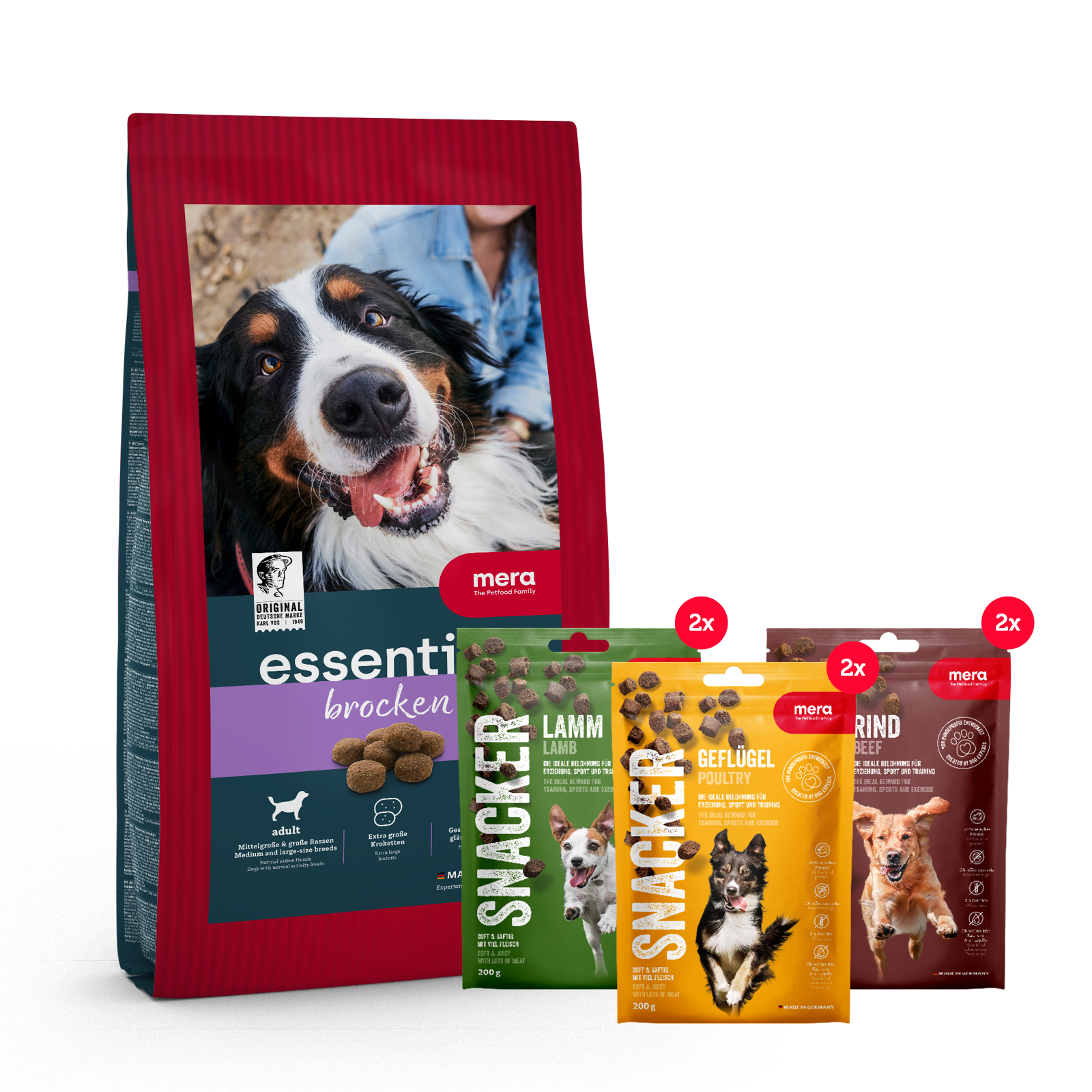 mera Shop Mixed Bundle Brocken & Snacker Mixtray Packshot