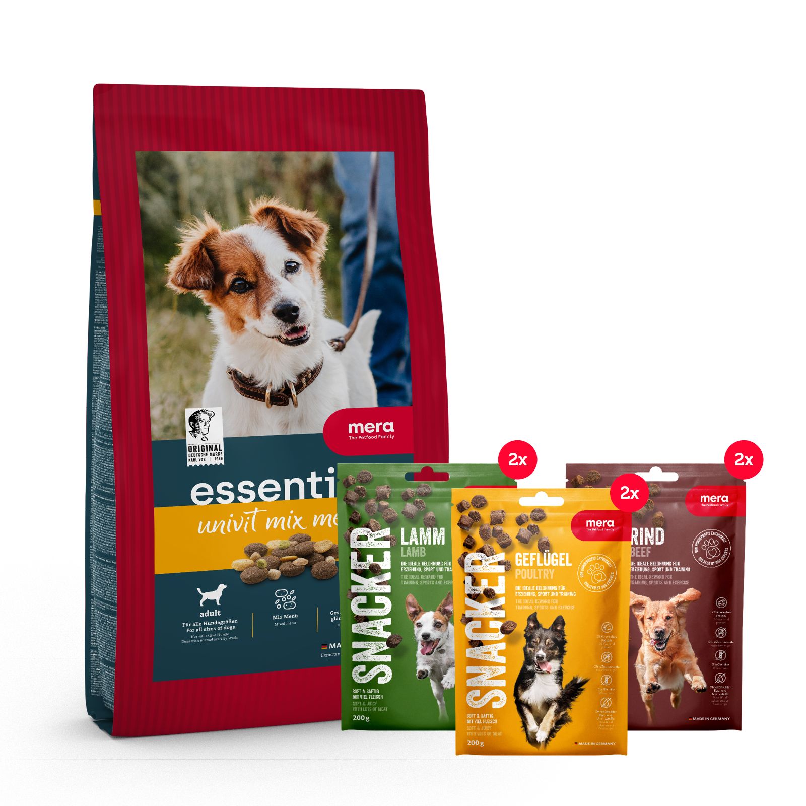 mera Shop Mixed Bundle Univit & Snacker Mixtray Packshot