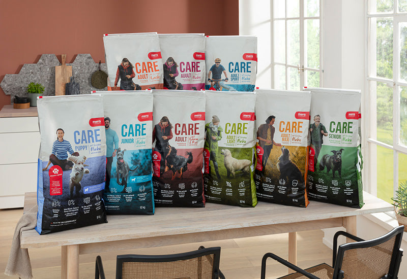 mera CARE Teaser - Alle Packshots