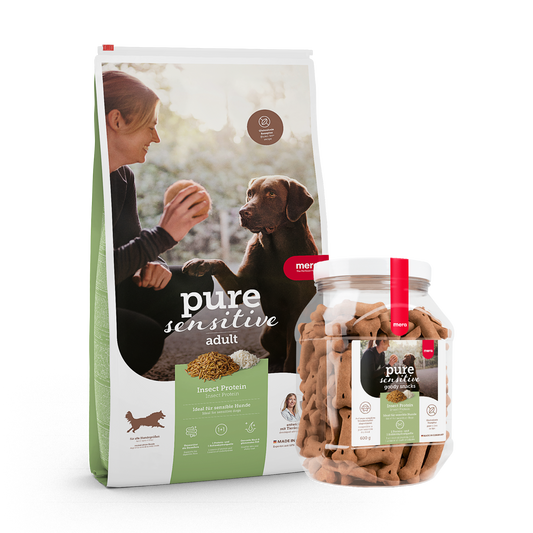 mera pure sensitive Bundle Insect Protein Goody Snack Packshot
