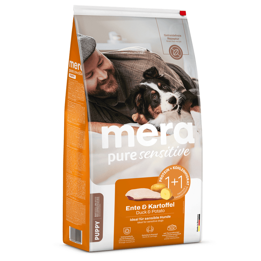 mera pure sensitive Puppy Ente und Kartoffel