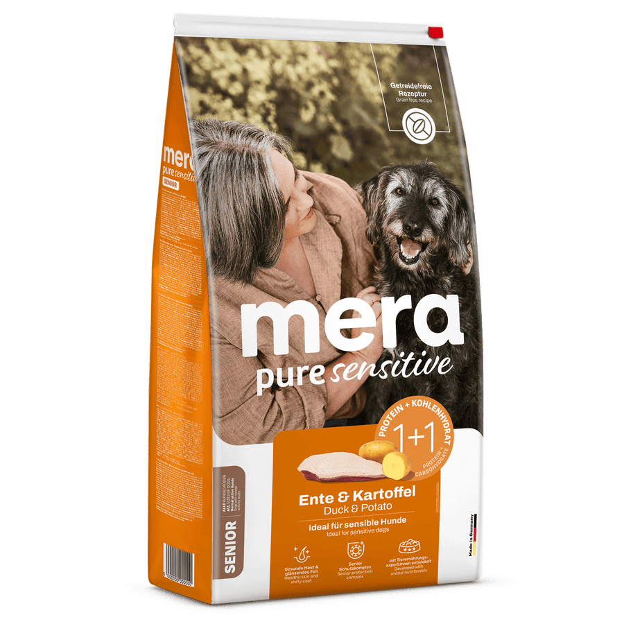 mera pure sensitive Senior Ente und Kartoffel