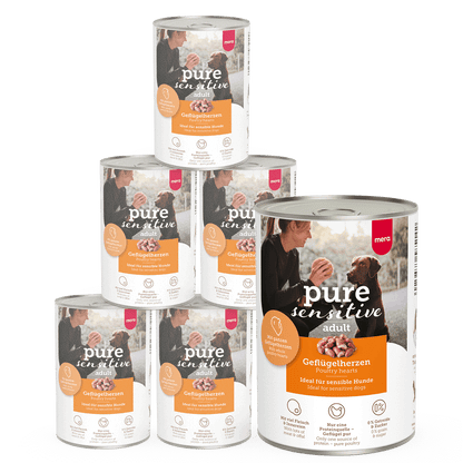 Geflügelherzen Nassfutter