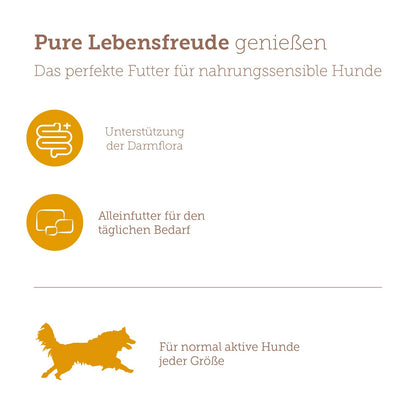 mera pure sensitive Geflügelherzen Softbenefits