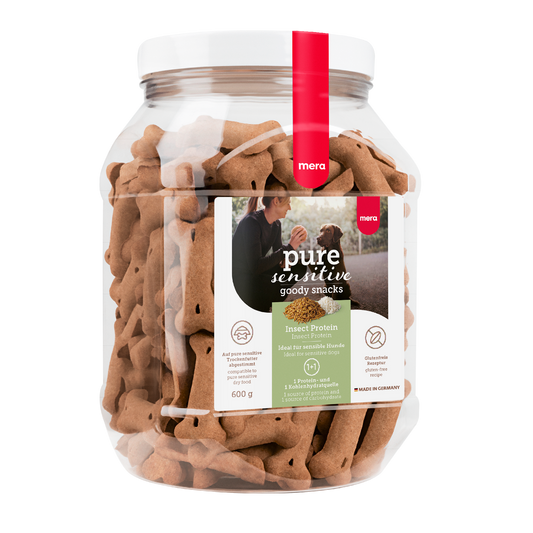 mera pure sensitive goody snacks Insect Protein Packshot
