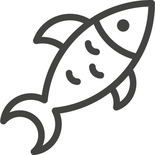 mera pure sensitive Icon - Fisch