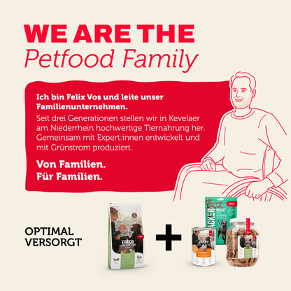 Tiernahrung von mera: Familienunternehmen mit Produkten für eine ausgewogene Versorgung