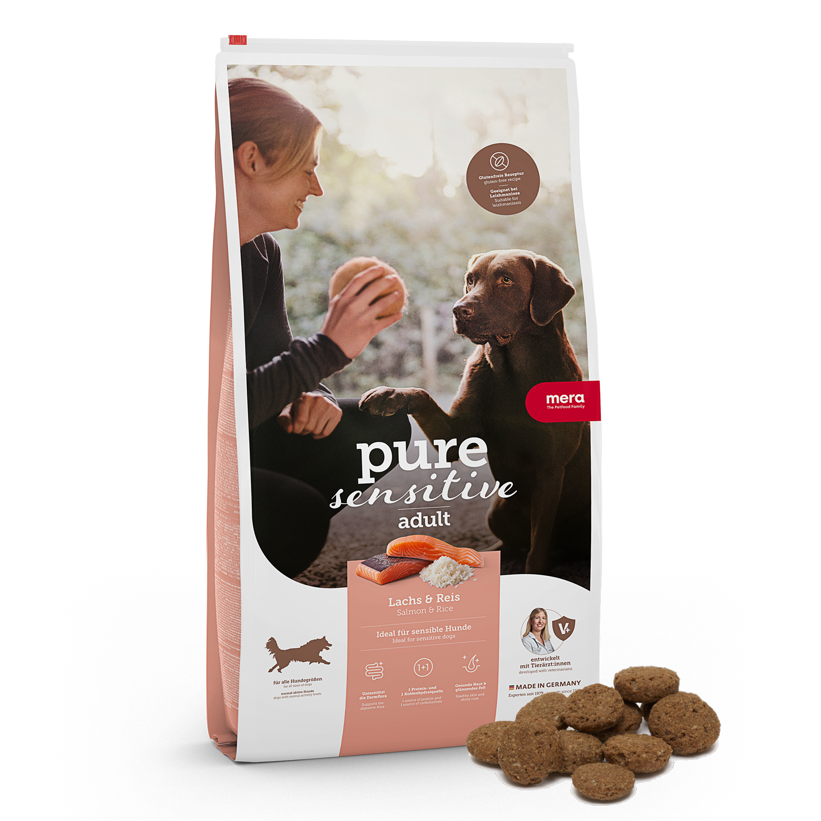 mera pure sensitive Lachs & Reis Packshot