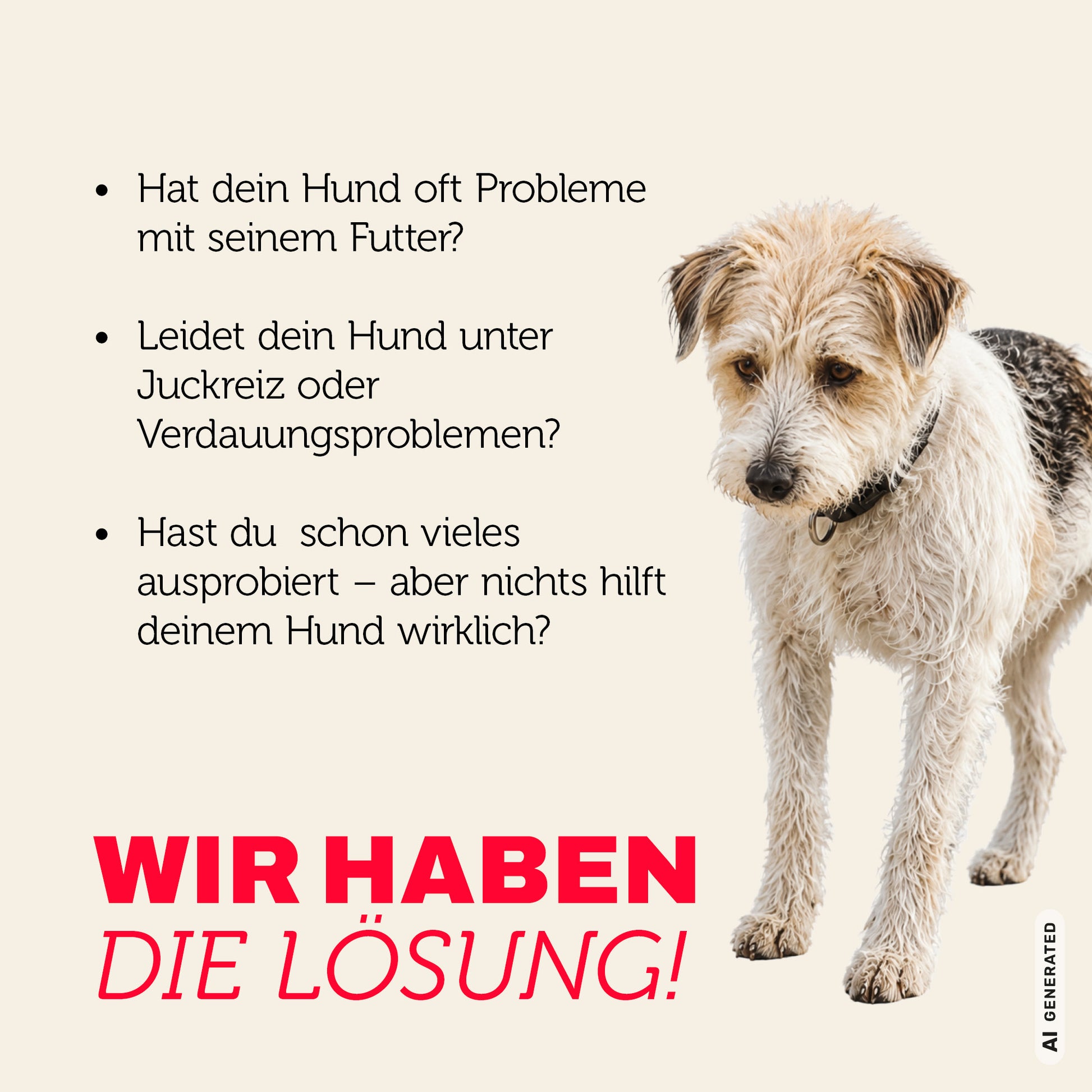 mera pure sensitive Mini Truthahn & Reis Probleme