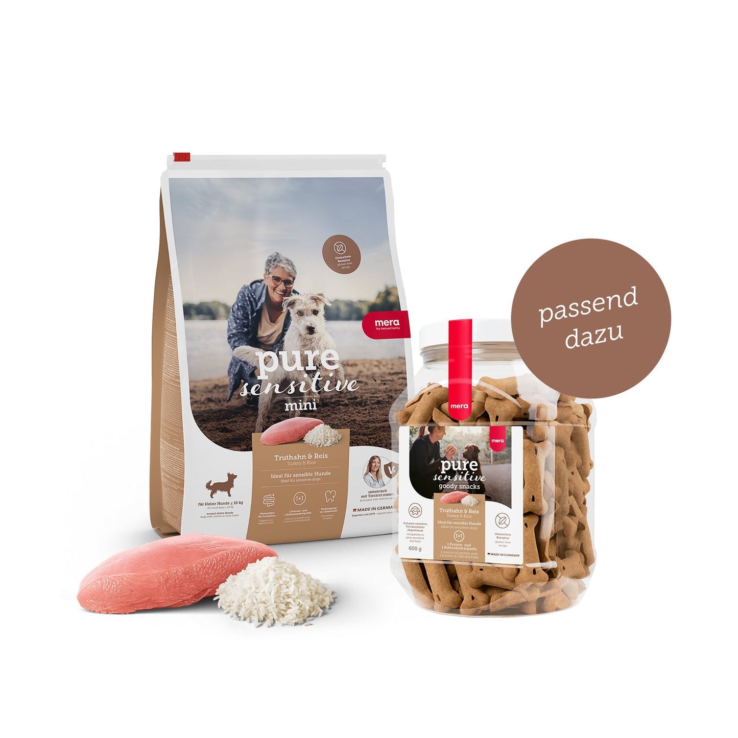 mera pure sensitive mini Truthahn & Reis Mini Cross-Selling Produkte