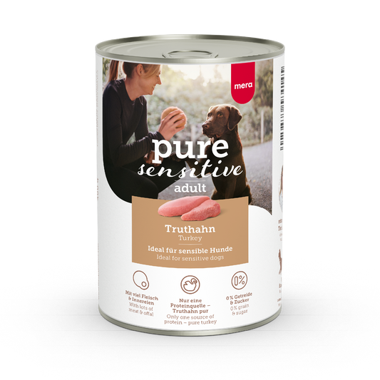 mera pure sensitive Truthahn Packshot Einzeldose