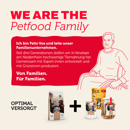 Tiernahrung von mera: Familienunternehmen mit Produkten für eine ausgewogene Versorgung