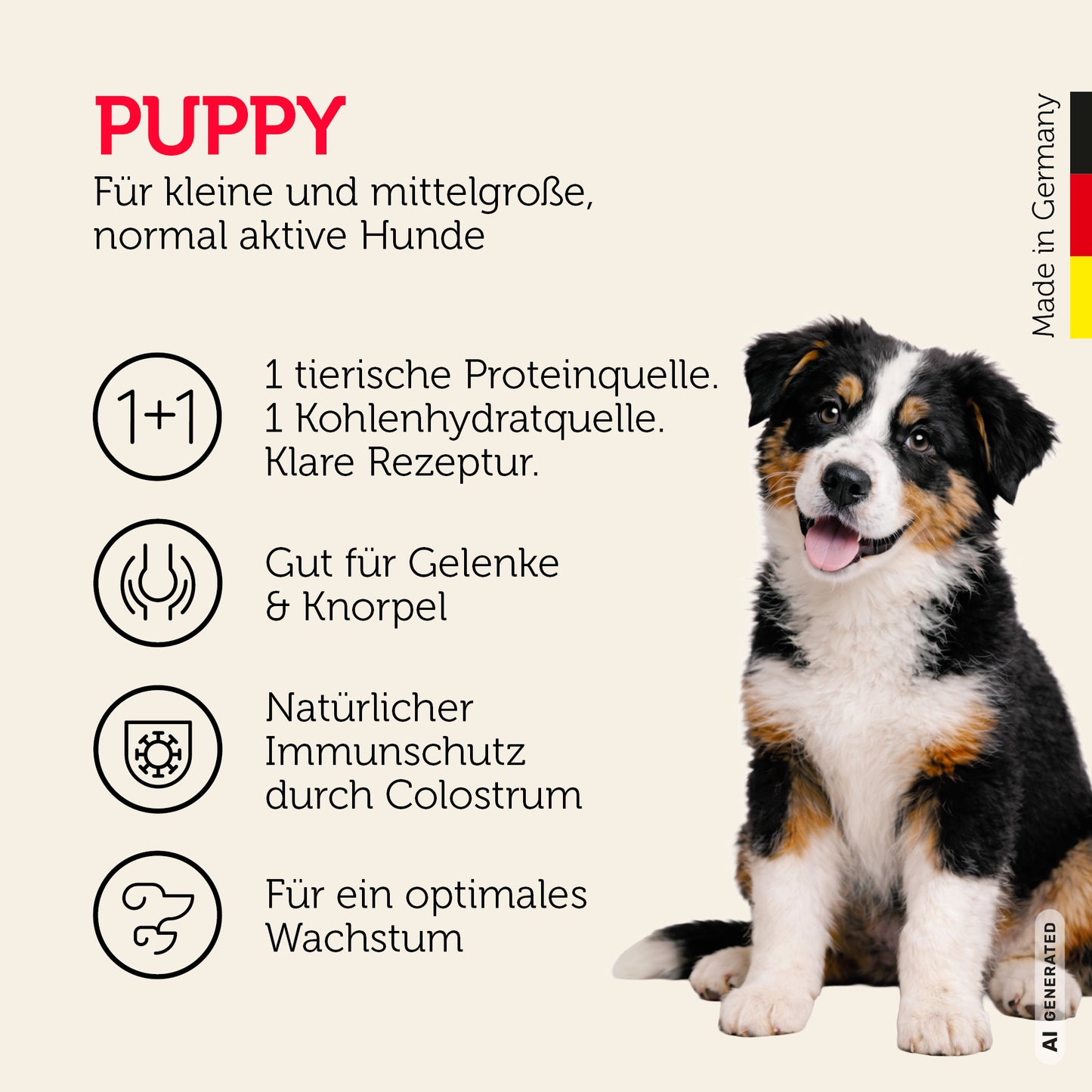 mera pure sensitive Puppy Truthahn & Reis Lösungen