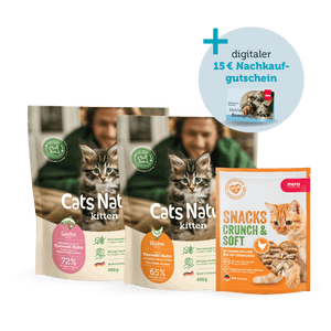mera Cats Nature Bundle Willkommenspaket Kitten