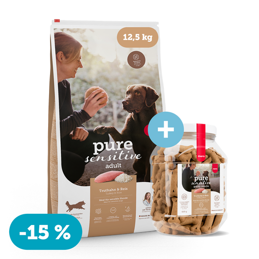 mera Bundle pure sensitive Truthahn & Reis