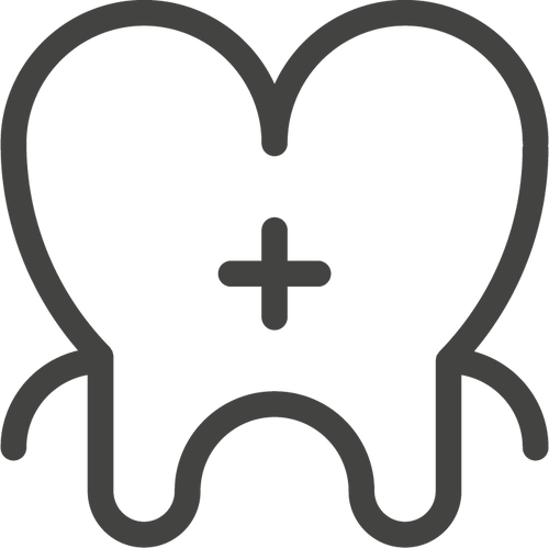 mera vital plus Icon - Zähne und Zahnfleisch
