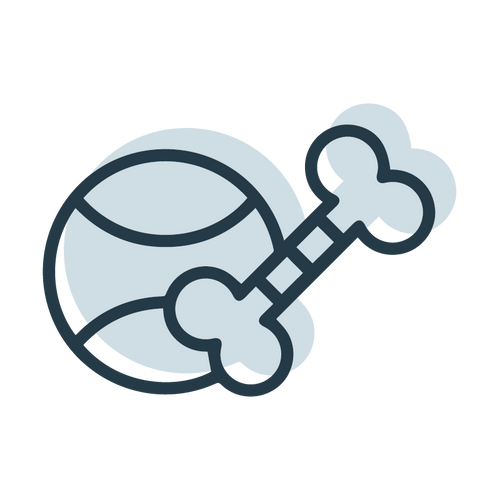 Hundespielzeug wau icon Spielspaß